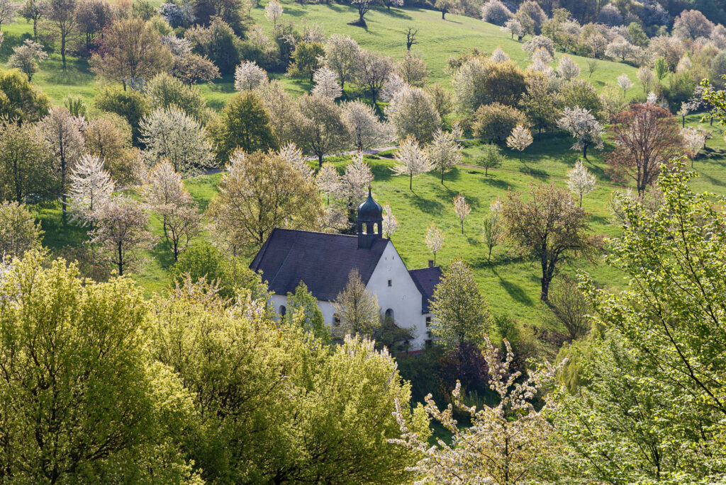 Berghauser Kapelle im Frühling