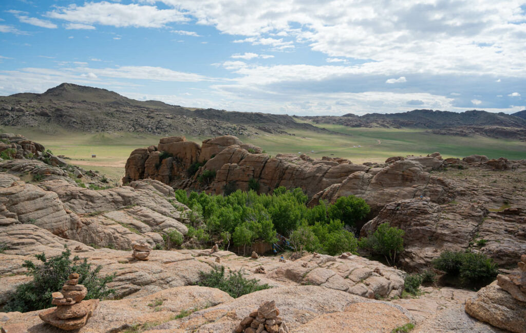 Baga Gazriin Chuluu, Wüste Gobi