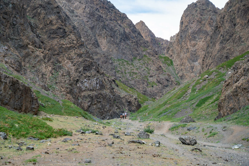 Geierschlucht, Tsagaan Suvarga, Wüste Gobi