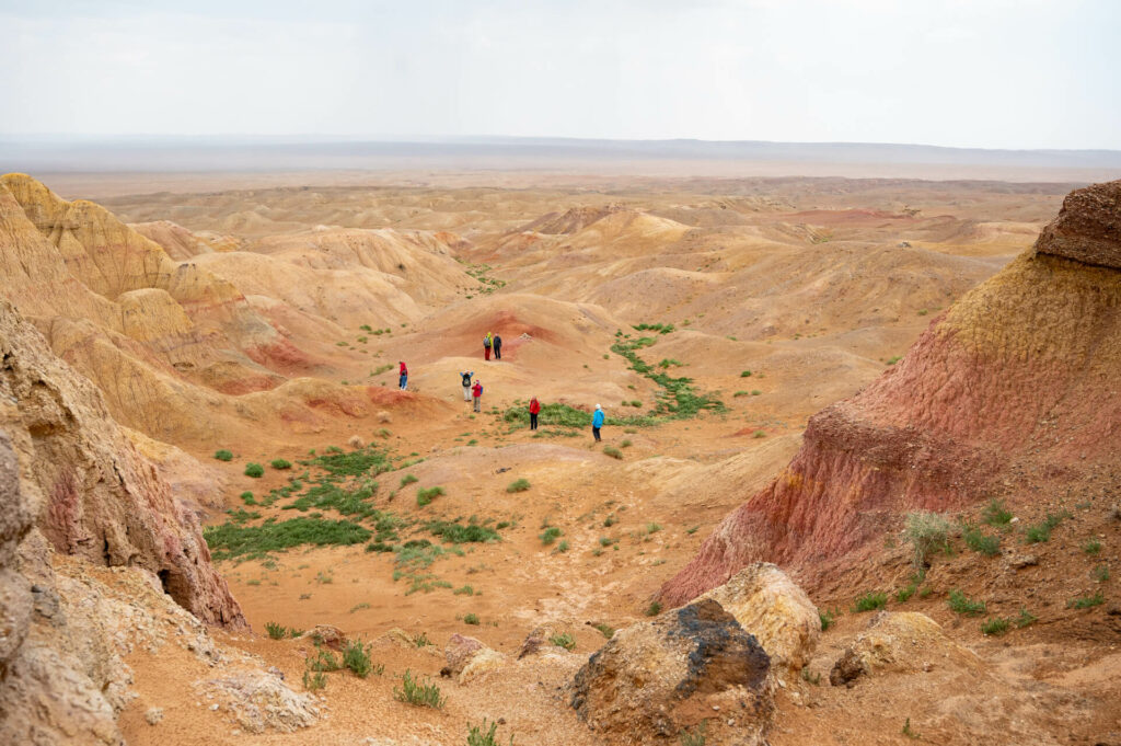 Tsagaan Suvarga, Wüste Gobi