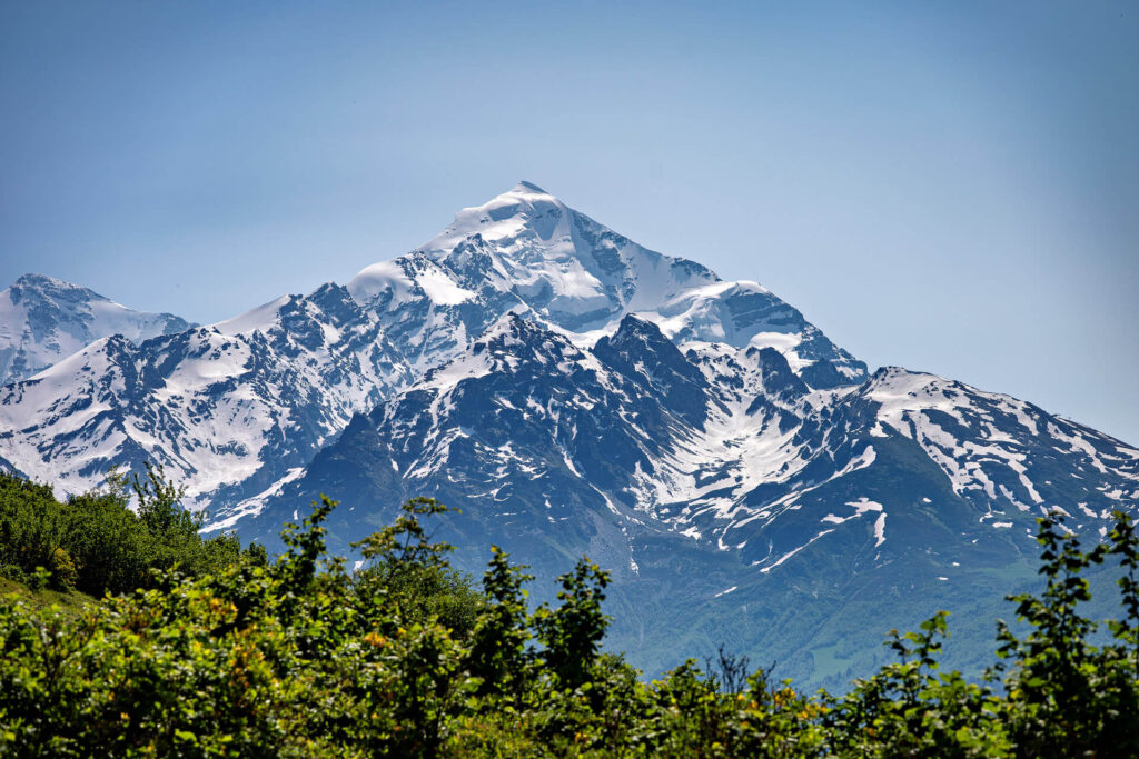 Tetnuldi (4858 m), Großer Kaukasus, Swanetien