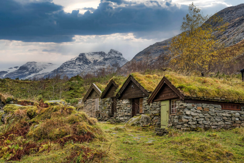 Hjørundfjord, Norwegen, Hurtigruten Hjørundfjord, Norwegen, Hurtigruten
