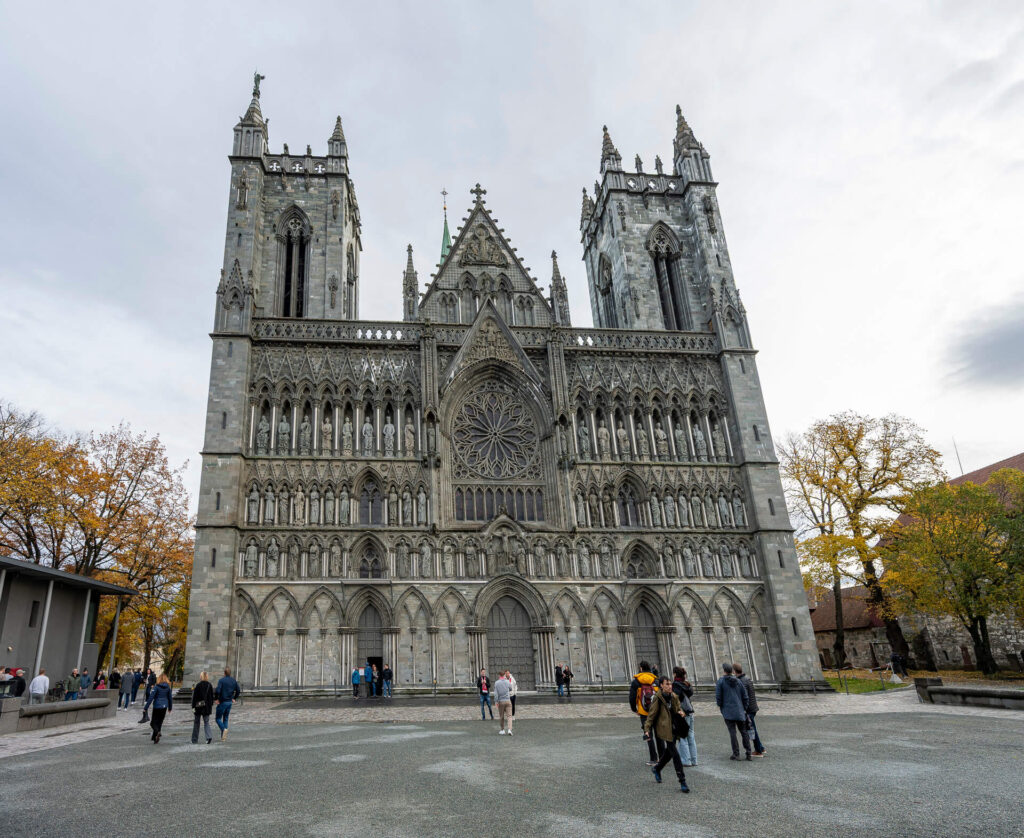 Trondheim, Nidarosdom, Norwegen, Hurtigruten Trondheim, Nidarosdom, Norwegen, Hurtigruten